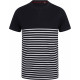 Front Row T-SHIRT BRETON � MANCHES COURTES