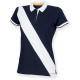 Front Row POLO FEMME DIAGONAL STRIPE