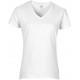 Gildan Ladies´ Premium Cotton V-neck T-shirt