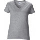 Gildan Ladies´ Premium Cotton V-neck T-shirt