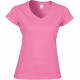 Gildan T-SHIRT FEMME COL V SOFTSTYLE