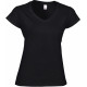 Gildan T-SHIRT FEMME COL V SOFTSTYLE