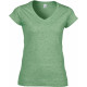 Gildan T-SHIRT FEMME COL V SOFTSTYLE