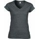 Gildan T-SHIRT FEMME COL V SOFTSTYLE