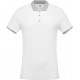 Kariban Polo piqu� bicolore homme