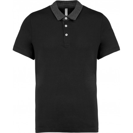 Kariban Polo jersey bicolore homme