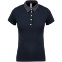 Kariban Polo jersey bicolore femme