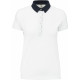 Kariban Polo jersey bicolore femme