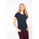 Kariban T-shirt col rond manches courtes femme