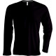 Kariban Men´s long-sleeved V-neck T-shirt