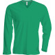 Kariban Men´s long-sleeved V-neck T-shirt