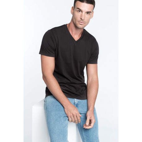 Kariban Men´s short-sleeved V-neck T-shirt