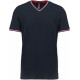 Kariban Men´s piqu� knit V-neck T-shirt