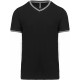 Kariban T-shirt maille piqu�e col V homme