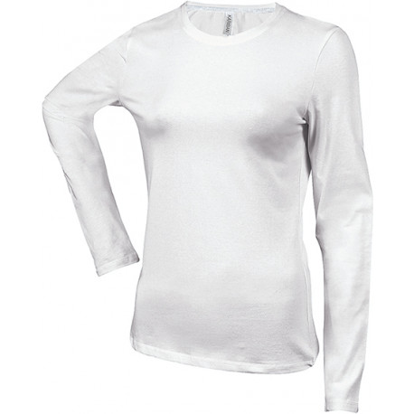 Kariban Ladies´ long-sleeved crew neck T-shirt