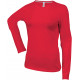 Kariban Ladies´ long-sleeved crew neck T-shirt