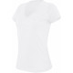 Kariban T-shirt col V manches courtes "m�lange" femme KARIBAN