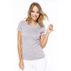 Kariban T-Shirt col rond manches courtes femme