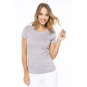 Kariban T-Shirt col rond manches courtes femme