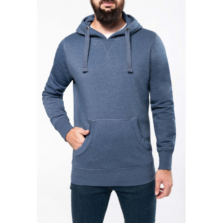 Kariban Sweat-shirt capuche "m�lange" homme