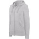 Kariban Sweat-shirt zipp� capuche femme