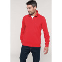 Kariban Zipped neck sweatshirt