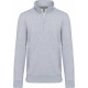 Kariban Zipped neck sweatshirt