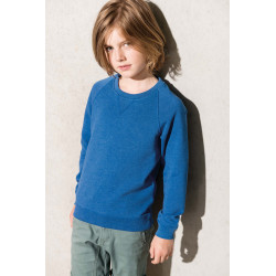 Kariban Kids´ organic raglan sleeve sweatshirt