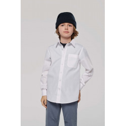 Kariban CHEMISE POPELINE MANCHES LONGUES ENFANT