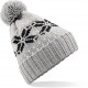 Beechfield Fair isle snowstar� beanie