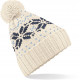 Beechfield Fair isle snowstar� beanie