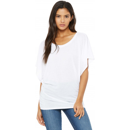 Bella + Canvas T-SHIRT FLOWY DOLMAN MANCHES COURTES