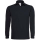 B&C POLO HOMME MANCHES LONGUES HEAVYMILL