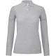 B&C Polo femme ID.001 manches longues