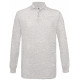 B&C POLO HOMME SAFRAN MANCHES LONGUES