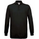 B&C POLO HOMME SAFRAN MANCHES LONGUES