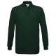 B&C POLO HOMME SAFRAN MANCHES LONGUES