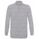 B&C POLO HOMME SAFRAN MANCHES LONGUES