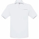 B&C POLO SAFRAN POCKET