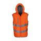 Yoko Fluo Kensington Hooded Gilet