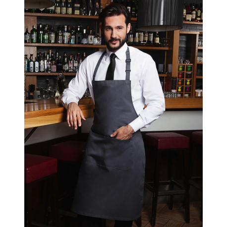 Karlowsky Bib Apron Basic with Pocket