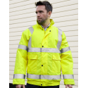 Result Safe-Guard Core High Viz Winter Blouson