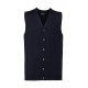 Russell Collection Men´s V-Neck Sleeveless Knitted Cardigan