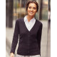 Russell Collection Ladies’ V-Neck Knitted Cardigan