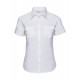 Russell Collection Ladies´ Roll Sleeve Shirt Short Sleeve