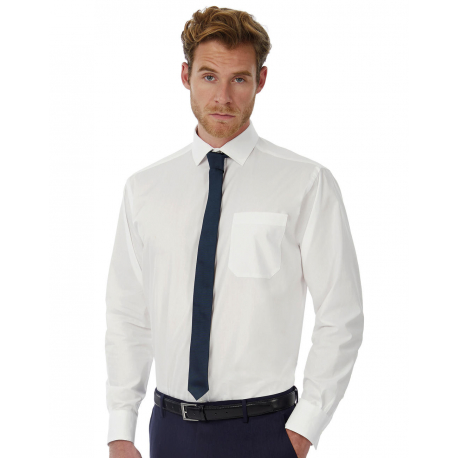 B&C Heritage LSL/men Poplin Shirt