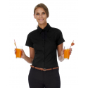 B&C Black Tie SSL/women Poplin Shirt