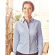 Russell Collection Ladies L/SL Poplin