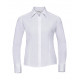 Russell Collection Ladies LS Poplin Shirt