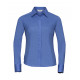 Russell Collection Ladies LS Poplin Shirt